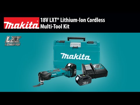 Makita XMT03Z Multi-Tool, Tool Only, Cordless, Battery not Included, 18V, LXT Series