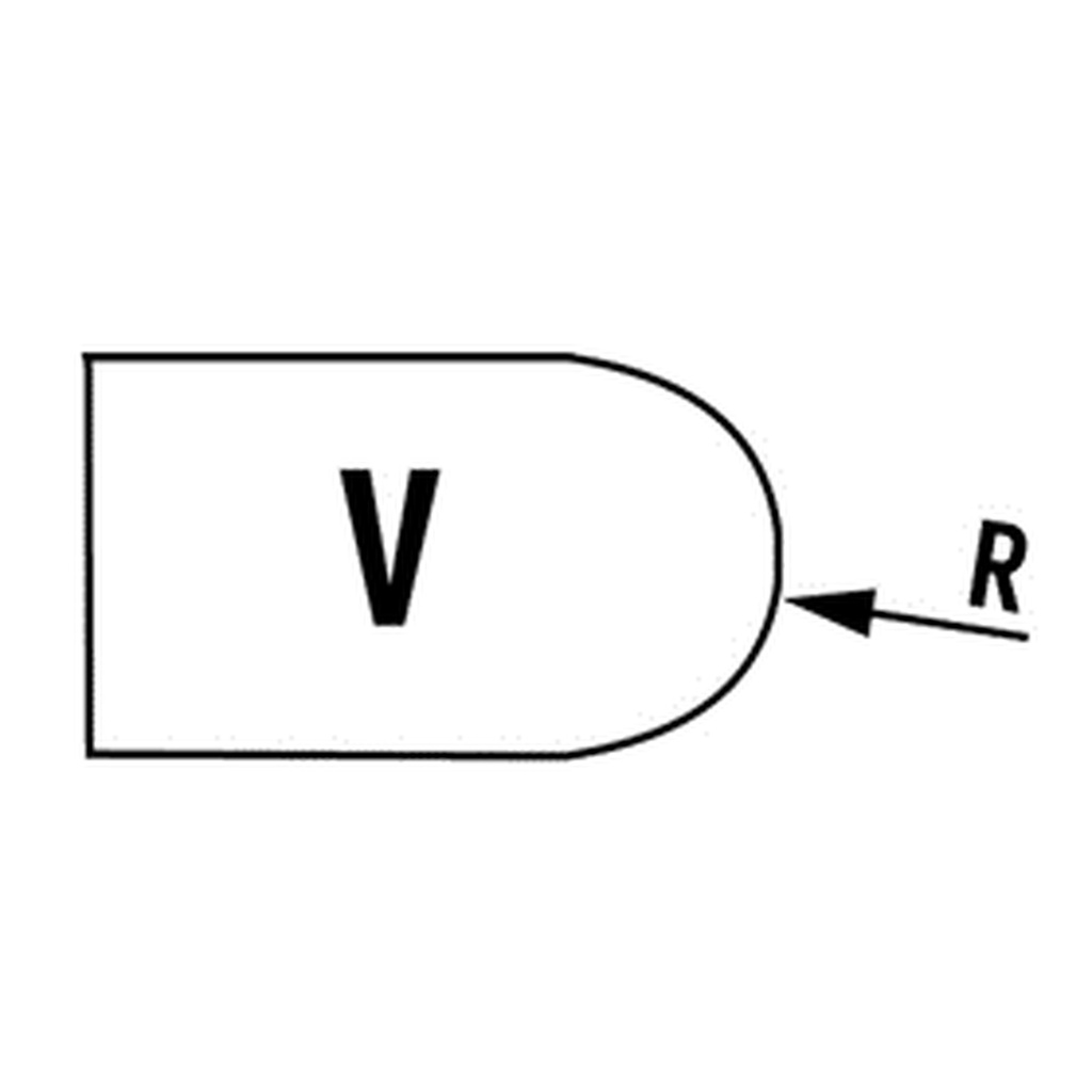 CYCLONE FULL BULL NOSE (SHAPE V)