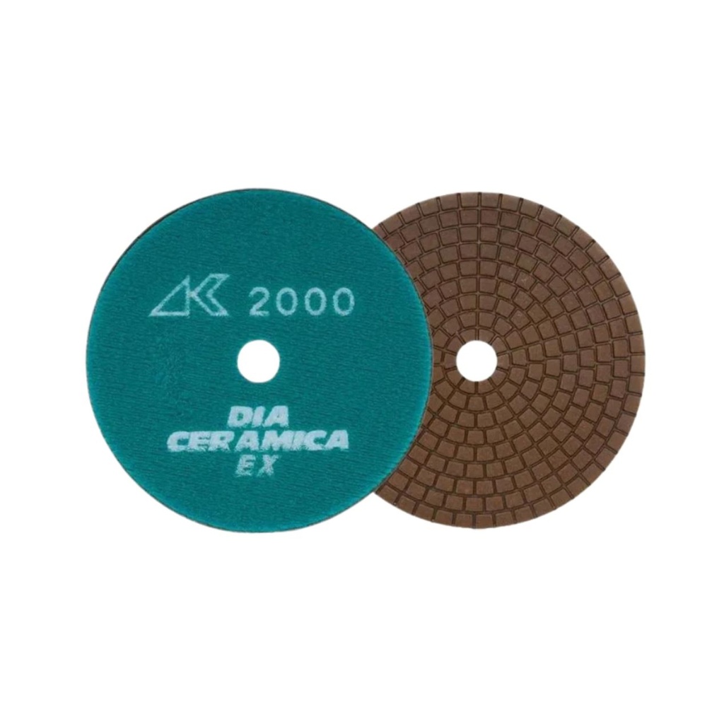 Alpha 4" Ceramica EX40KIT Set of Wet Polishing Pads
