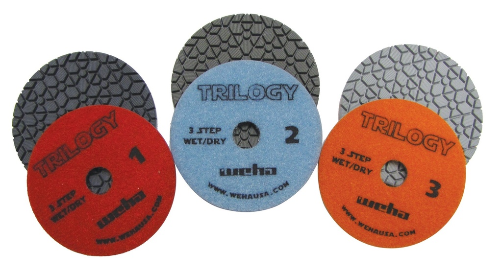 Weha4_Trilogy3StepDiamondPolishingPadsGroup.jpg