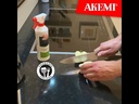 Akemi Crystal Clean - Water-Based Daily Cleaning Agent (500 mL, Ready-to-Use, Food Safe)