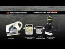 Alpha Dry Core Bits High-Speed Dry Core Bit for Granite and Engineered Stone (1/2")