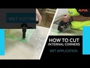 Alpha Dry Core Bits for Granite and Engineered Stone (1")