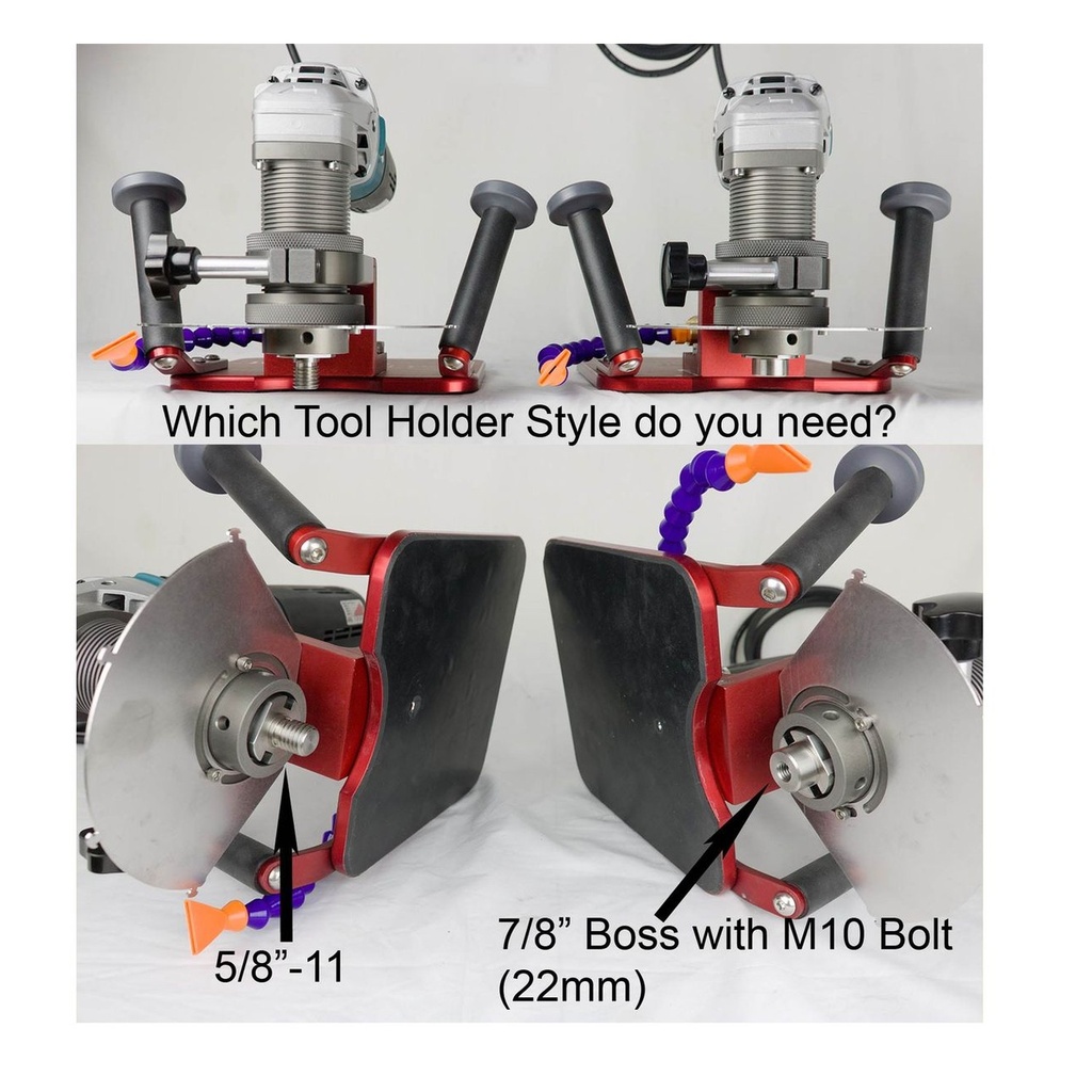 Red ripper ultralight stone router - 3