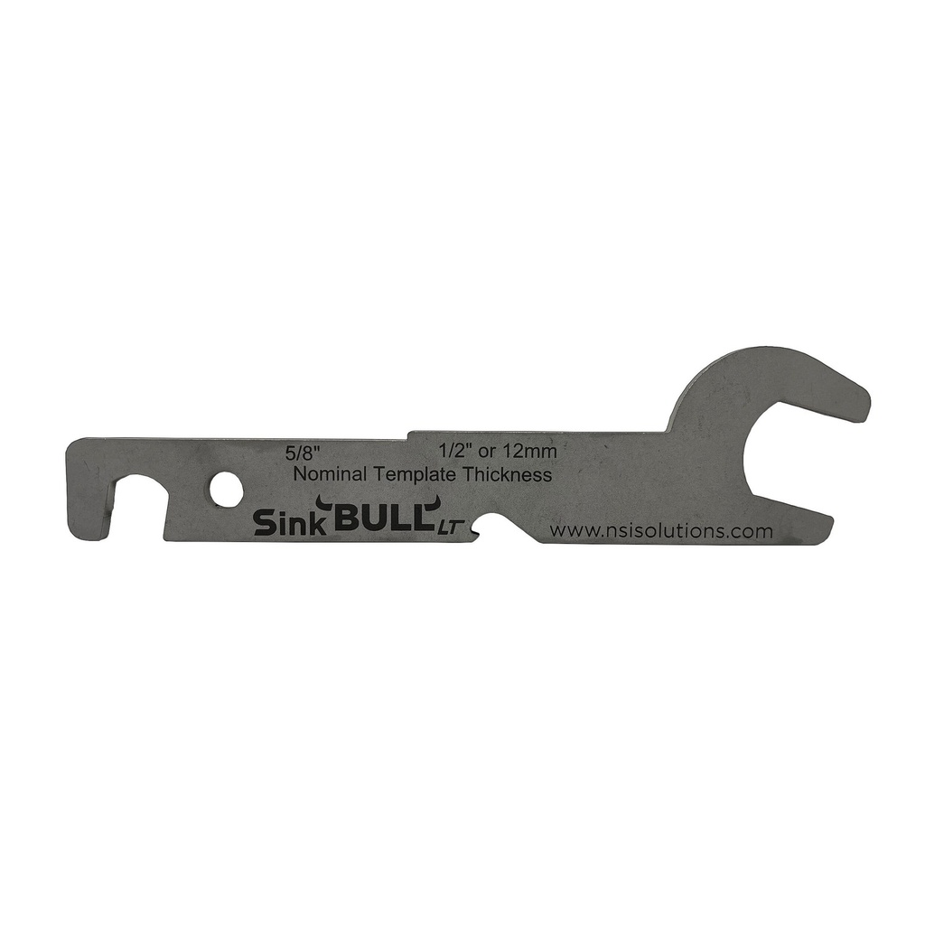 NSI Solutions Sink BULL LT - Complete Kit (Incl. Rapid Z-CUT w/bearing + 3" Course & 3" Fin - 4