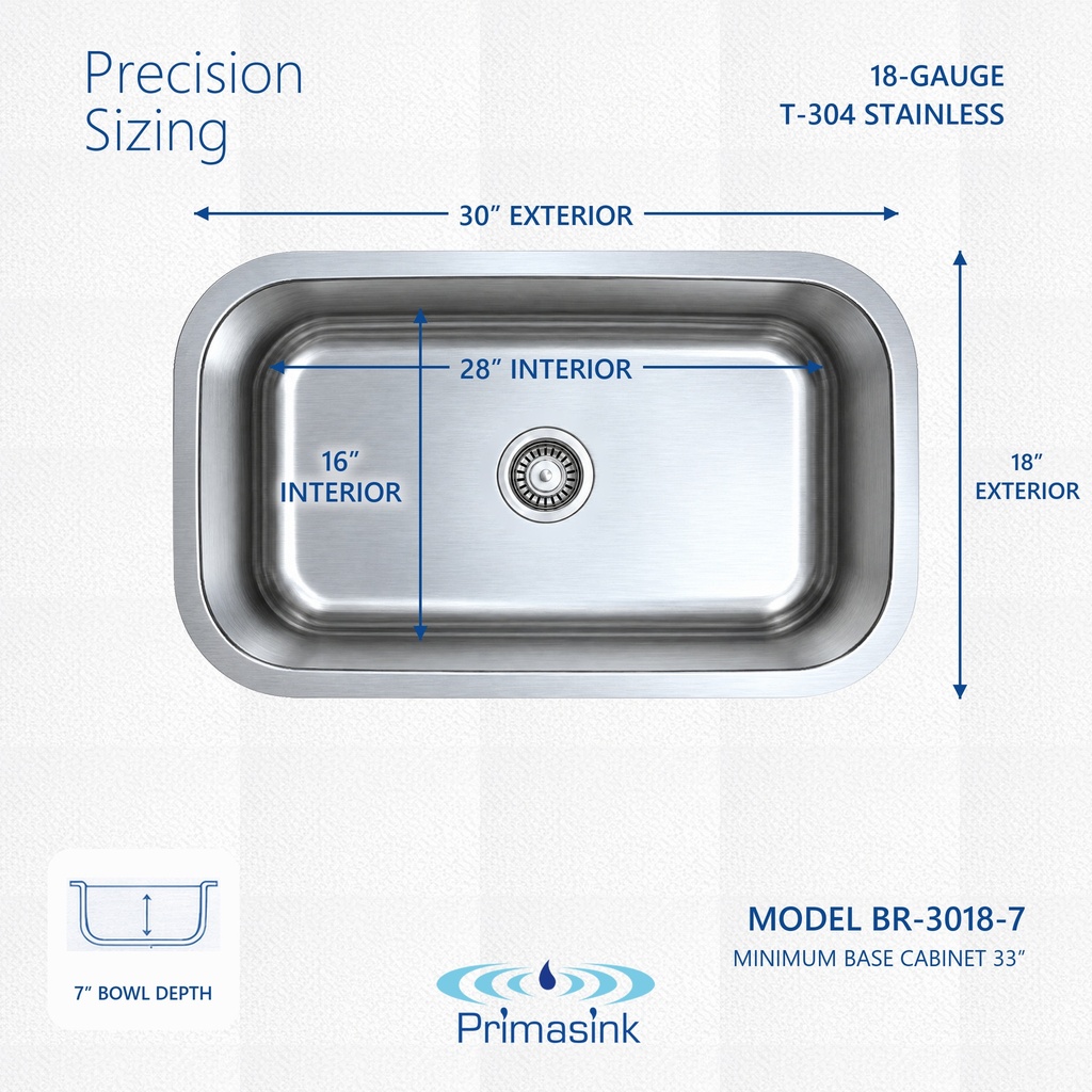 BR-3018-7 precision sizing - dimensions