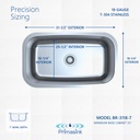 BR-3118-7 precision sizing - dimensions
