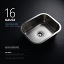BR-2318-16 gauge - T-304 stainless steel