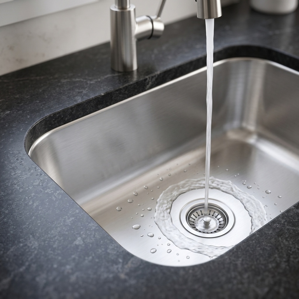 BR-2318-16 seamless undermount edge detail