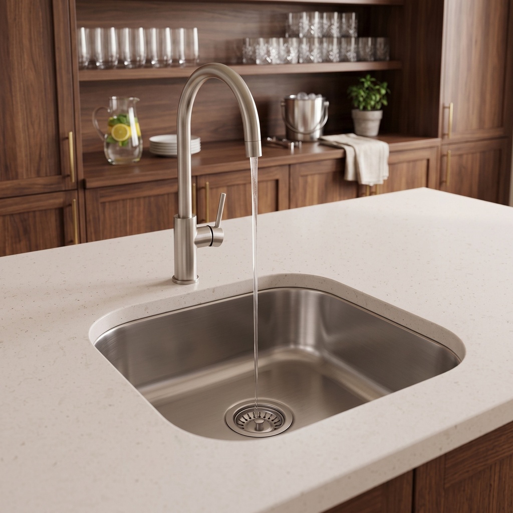 BR-1616 installed in a home bar
