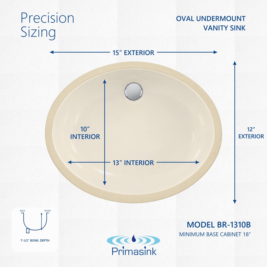 BR-1310B precision sizing - dimensions