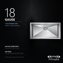 HM-3018 gauge - T-304 stainless steel