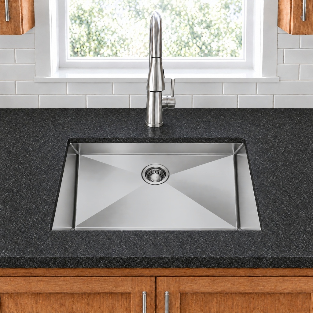 HM-3018 seamless undermount edge detail