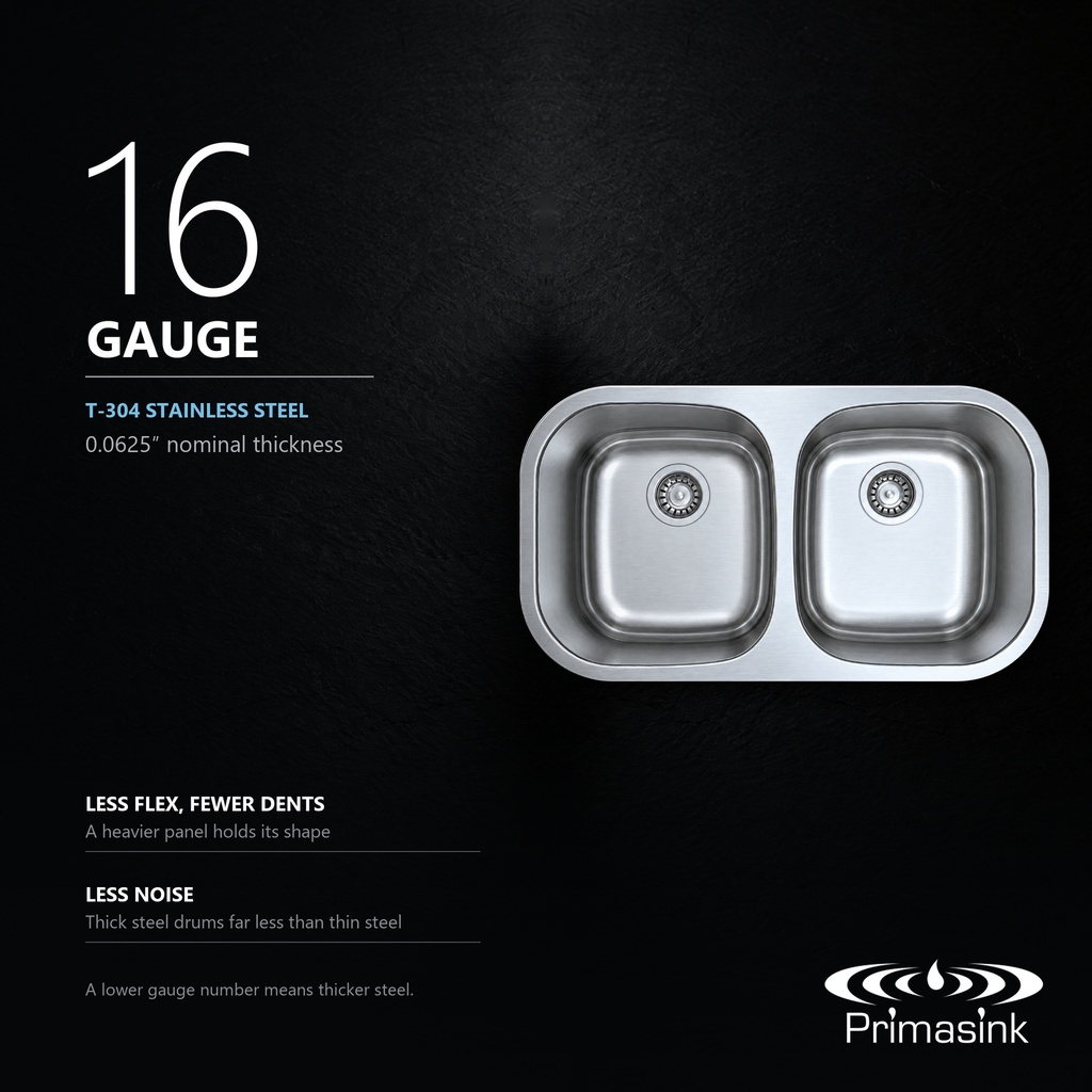 BR-3117-16 gauge - T-304 stainless steel