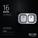 BR-3117-16 gauge - T-304 stainless steel