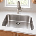 BR-2718-16 single bowl depth - angled view