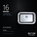 BR-2718-16 gauge - T-304 stainless steel