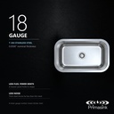 BR-3018-8 gauge - T-304 stainless steel