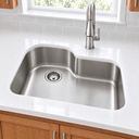 BR-3221 single bowl depth - angled view