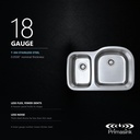 BR-3120R gauge - T-304 stainless steel