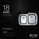 BR-3121R gauge - T-304 stainless steel