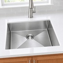 HM-2318 single bowl depth - angled view