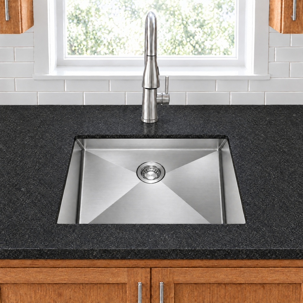 HM-2318 seamless undermount edge detail