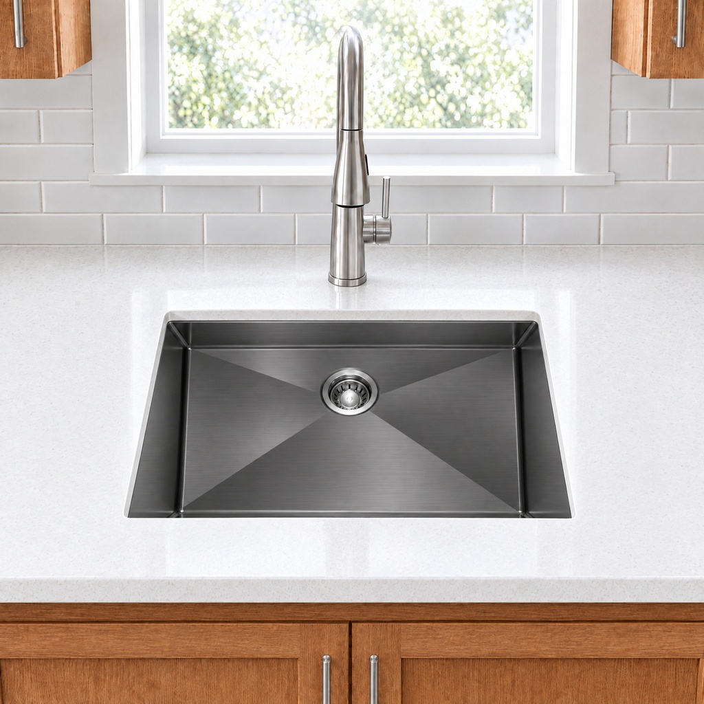 HM3218-BLACK installed in a modern kitchen