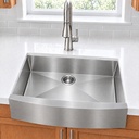 APR-3018-9 single bowl depth - angled view