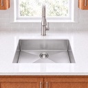 HM-2318ADA single bowl depth - angled view