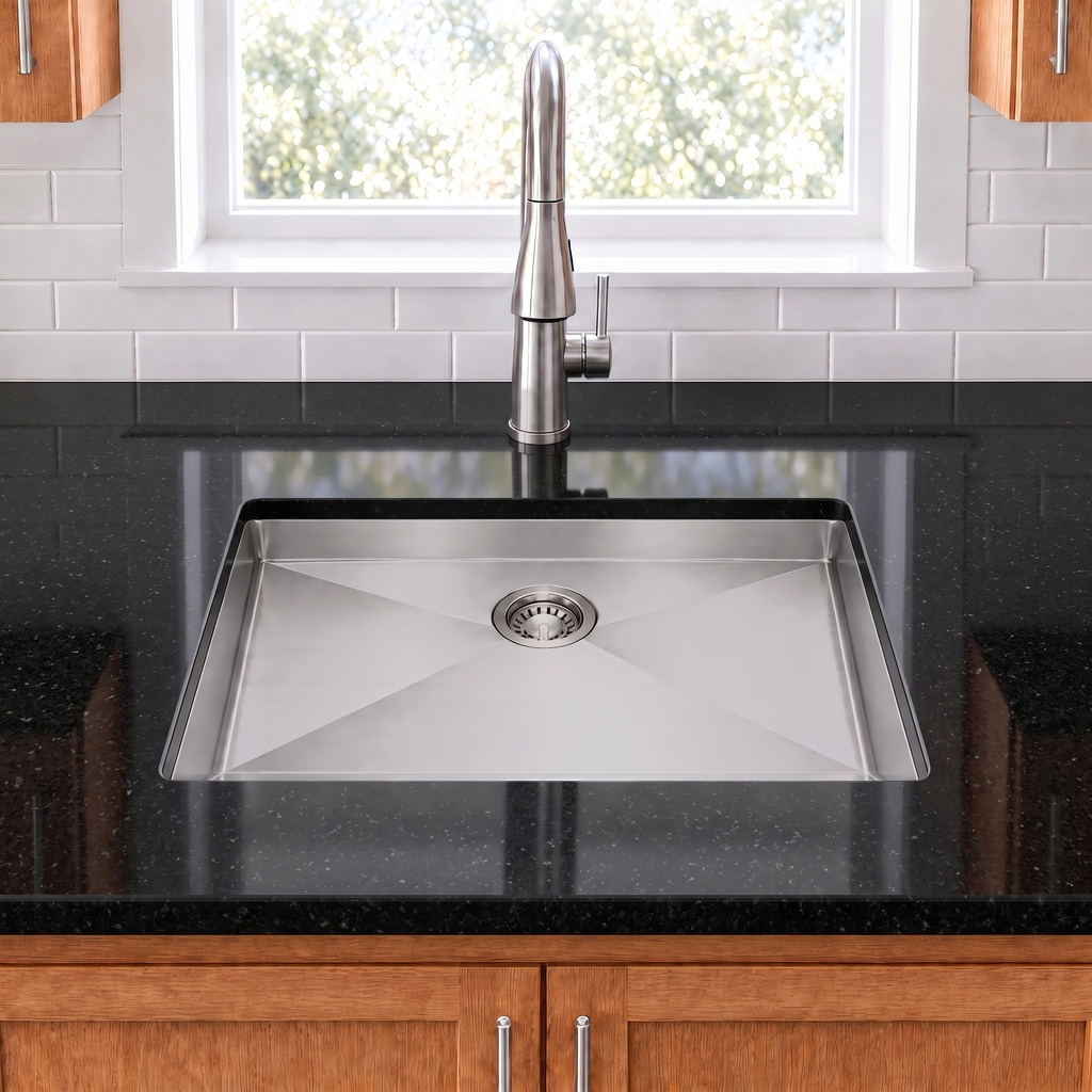 HM-2718ADA seamless undermount edge detail