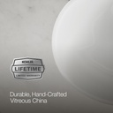 Kohler vitreous china - Lifetime Limited Warranty