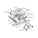 Alpha ESC-225 Electric Wet/Dry Stone Cutter 5", 12,000 RPM, 220V, 7/8" (22.23mm) Arbor