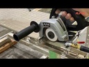 Alpha ESC-225 Electric Wet/Dry Stone Cutter 5", 12,000 RPM, 220V, 7/8" (22.23mm) Arbor