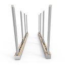 Aardwolf ABR0108 Bundle Rack Kit 63" High