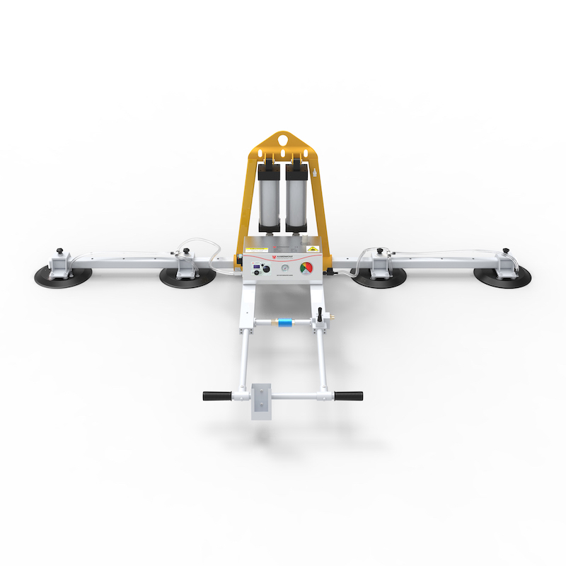 Aardwolf AVGLP4-400L Vacuum Lifter Pads On One Long Bar