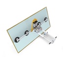 Aardwolf AVGLP4-400L Vacuum Lifter Pads On One Long Bar