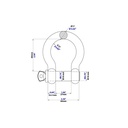 Aardwolf BS13T Bow Shackle 1.3T