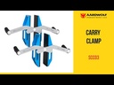 Aardwolf SCC03 Stone Carrying Clamp (Pair) - Black Rubber