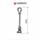 Aardwolf SSC1.5T Combo Swivel Chain, Lifting lug - 1.5T