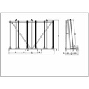 Aardwolf SSTR-2440 Single Side Transport Rack