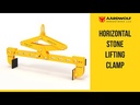 Aardwolf AHLC-1050 Horizontal stone lifting Clamp