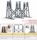 ABACO TRIPLE SIDE FOLDING TRUCK A-FRAME - ATSFTA056 — application