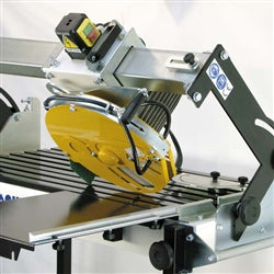 Achilli AMS 100 Bench Tile Saw cutting length up to 40 - side view