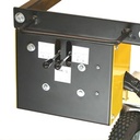 Achilli SC500 LC Tilting Slab Transport Cart. 77 x 48 Table. 1102 lb Weight Capacity - side view