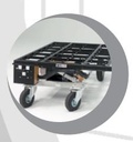 Achilli SC500 LC Tilting Slab Transport Cart. 77 x 48 Table. 1102 lb Weight Capacity - dimensions