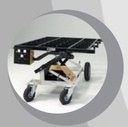 Achilli SC500 PC Tilting Slab Transport Cart. 77 x 48 Table. Weight Capacity 1102 lbs - dimensions