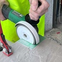 Alpha HardscapePro Q Turbo Rim Dry Cutting Blade for Hardscape - side view