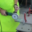 Alpha HardscapePro Q Turbo Rim Dry Cutting Blade for Hardscape - close-up detail