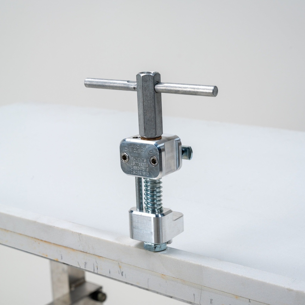 Omni Cubed LC Clamp Assembly  Replacement Clamp for Lam-Clamp System - side view